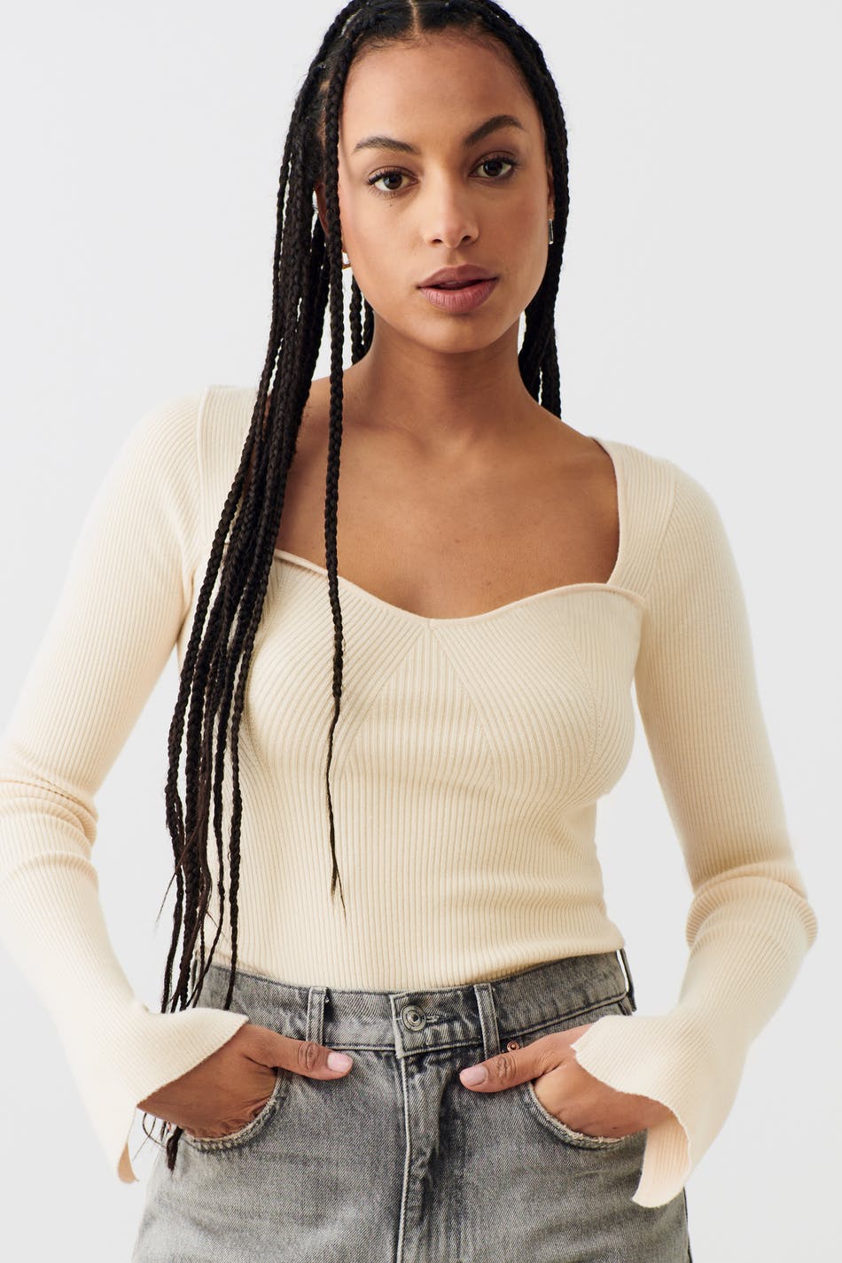 Liverly knitted top