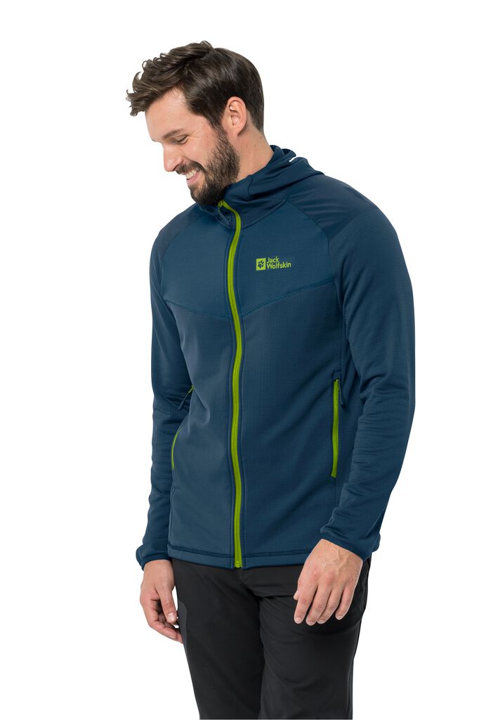 KOLBENBERG HOODED FZ M Fleecejacke Herren