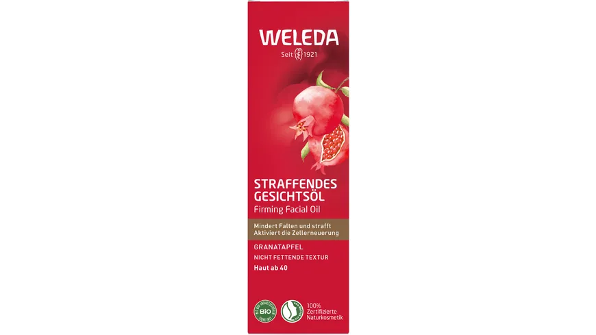 WELEDA GRANATAPFEL Straffendes Gesichtsöl 30 ml