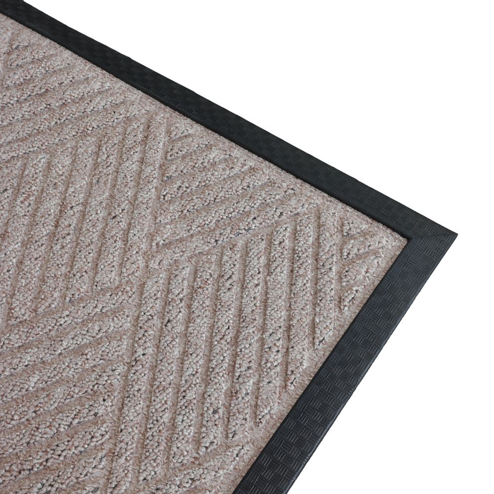 IVOL Brush Clean 150 x 90 cm beige Fußmatte