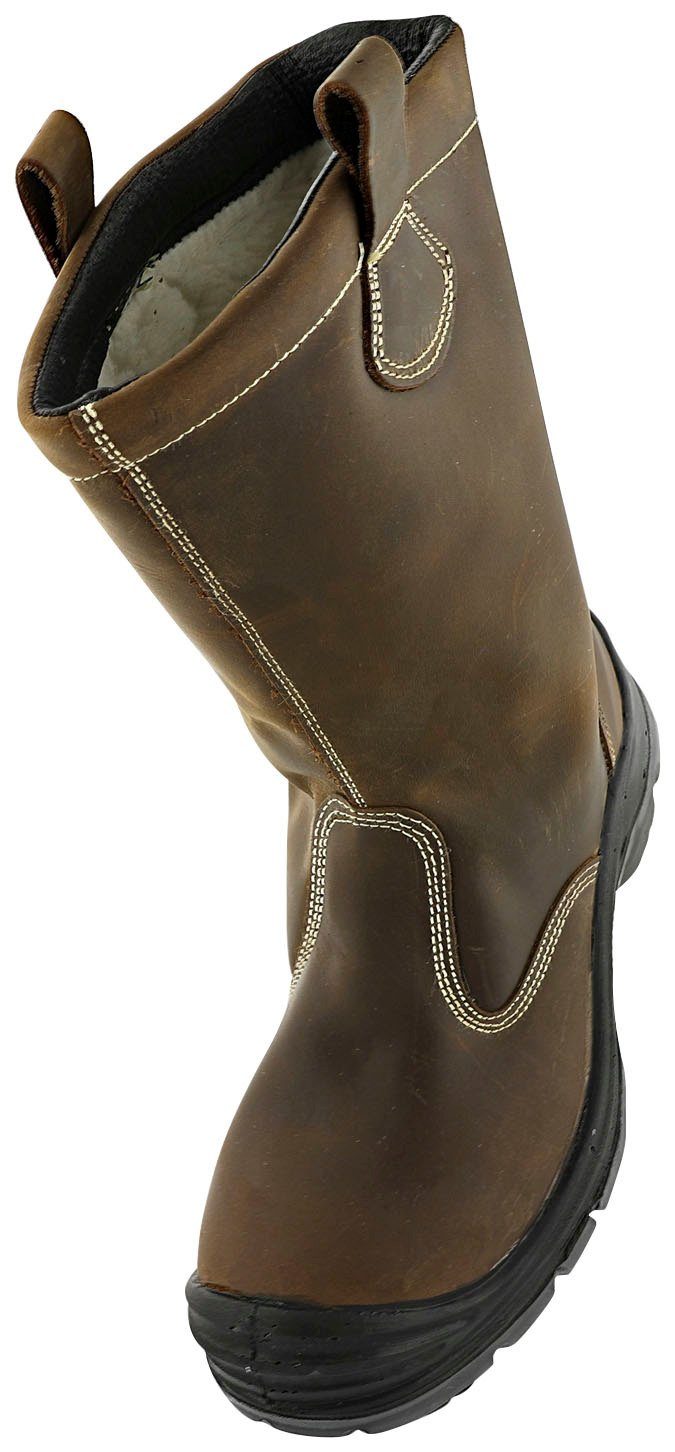 Herock Sicherheitsstiefel Winterstiefel der Sicherheitsklasse S3, gefüttert
