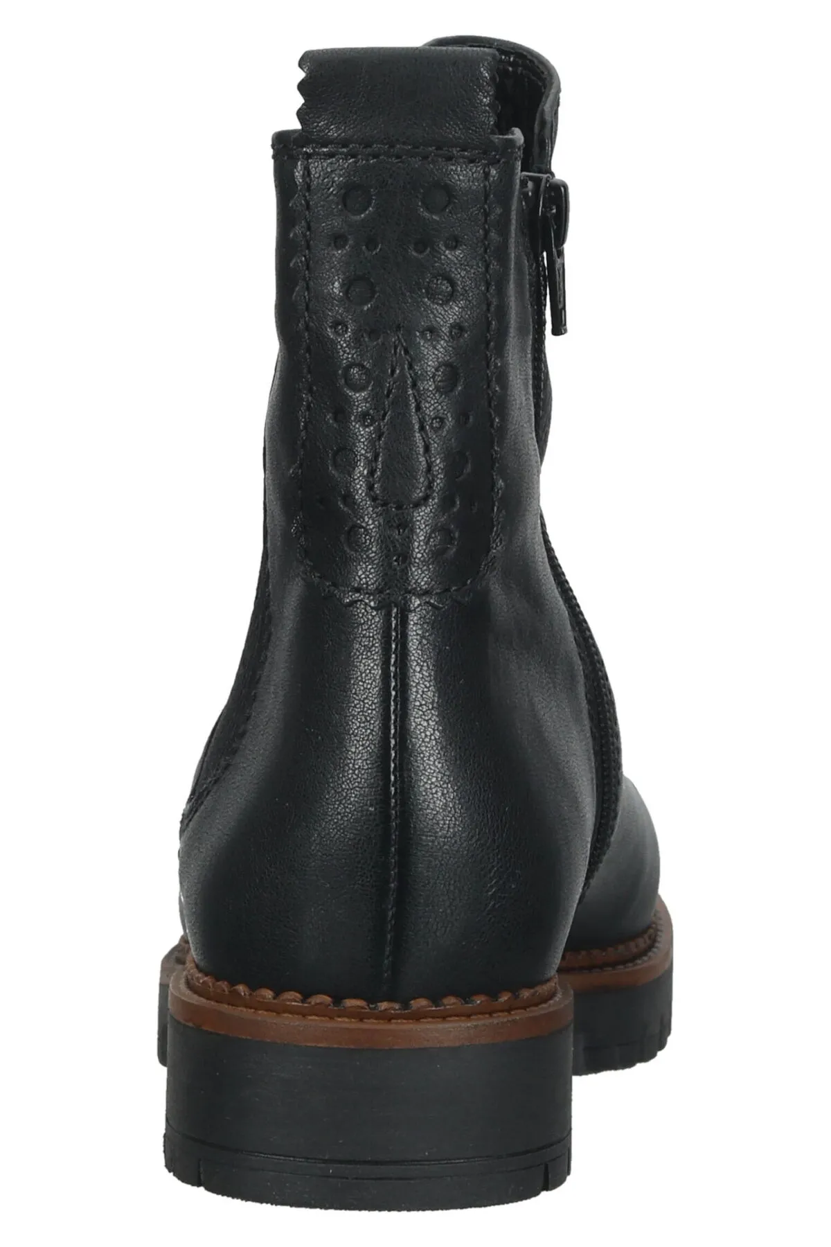 GABOR  Stiefelette - Schwarz - Flacher Absatz