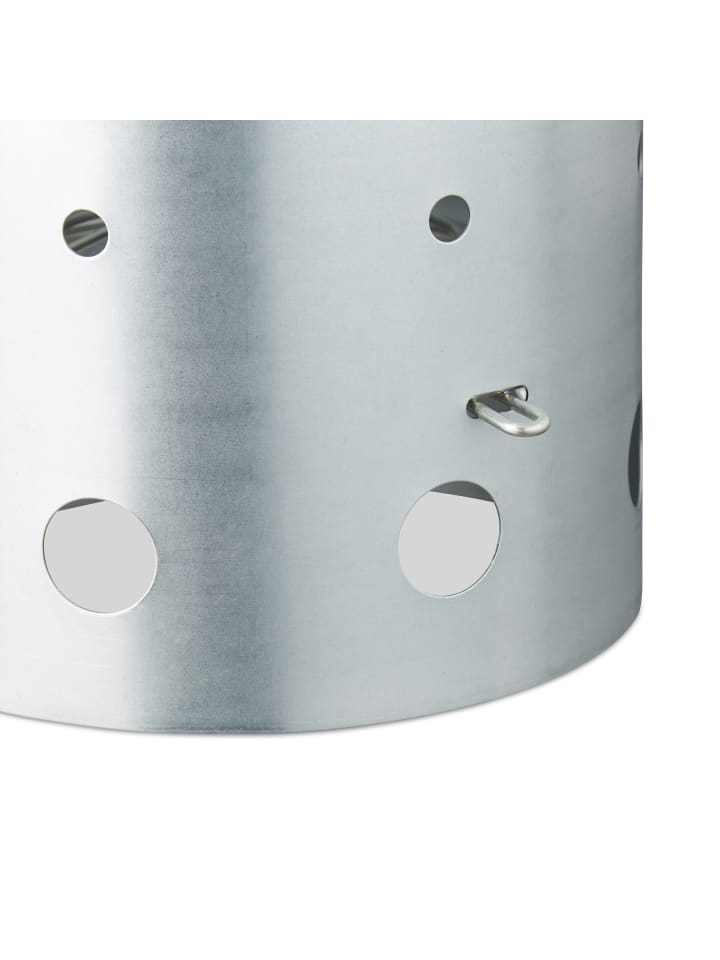 relaxdays Anzündkamin in Silber günstig kaufen onesize