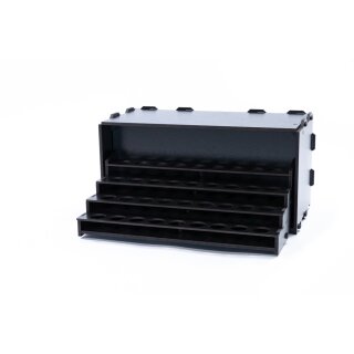 Black Paint Rack: Farbregal ausziehbar (Dropper)