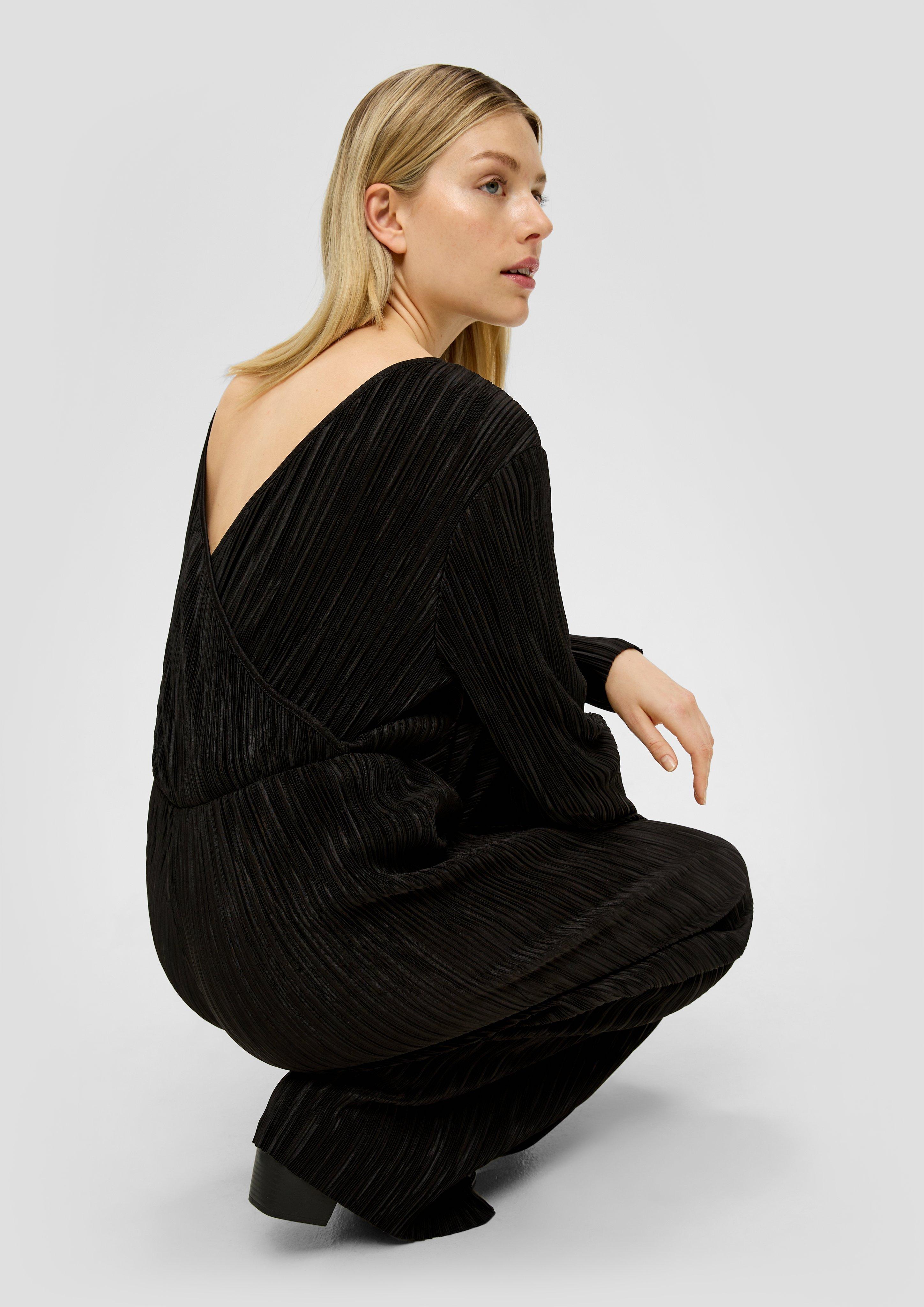 Jumpsuit mit Plisseefalten  2139785-9999