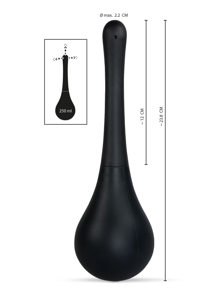 Rebel Intimdusche Anal Shower in schwarz günstig kaufen onesize
