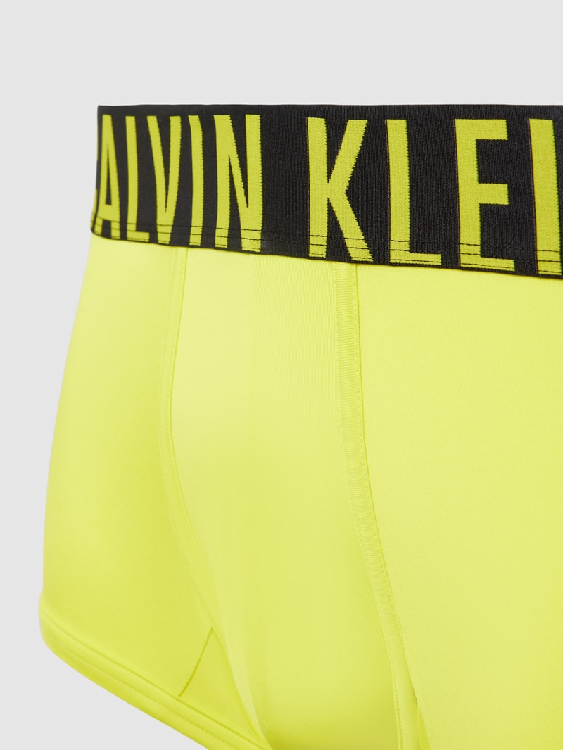 Trunks mit elastischem Logo-Bund im 2er-Pack in gelb