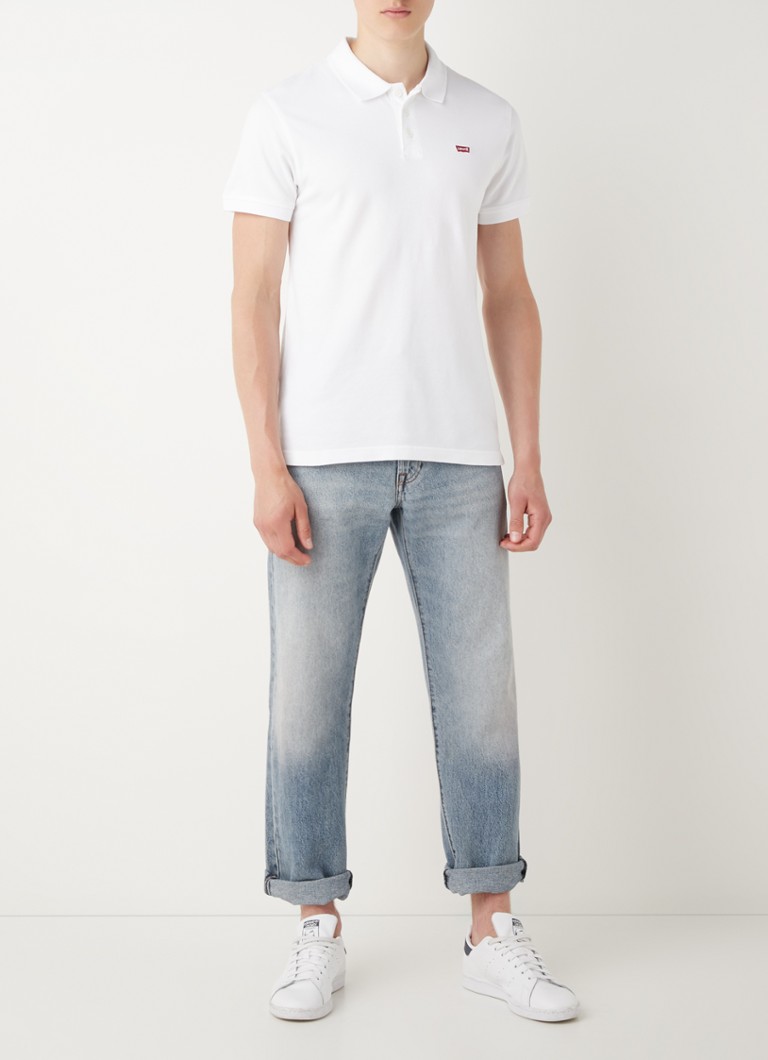 Tricou polo Levi's cu croială regulată, din bumbac piqué.