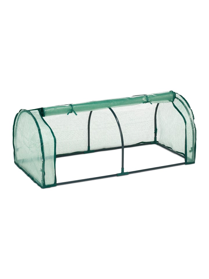 relaxdays Frühbeet in Grün - (B)128 x (H)50 x (T)60 cm günstig kaufen onesize