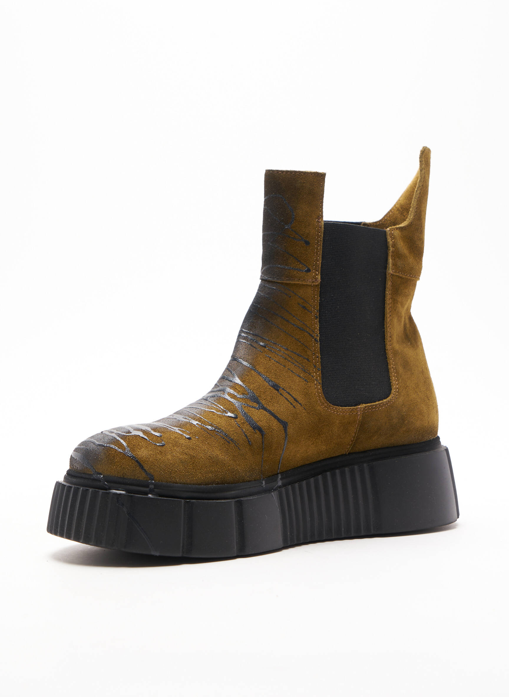 Papucei Bottines Femme couleur vert