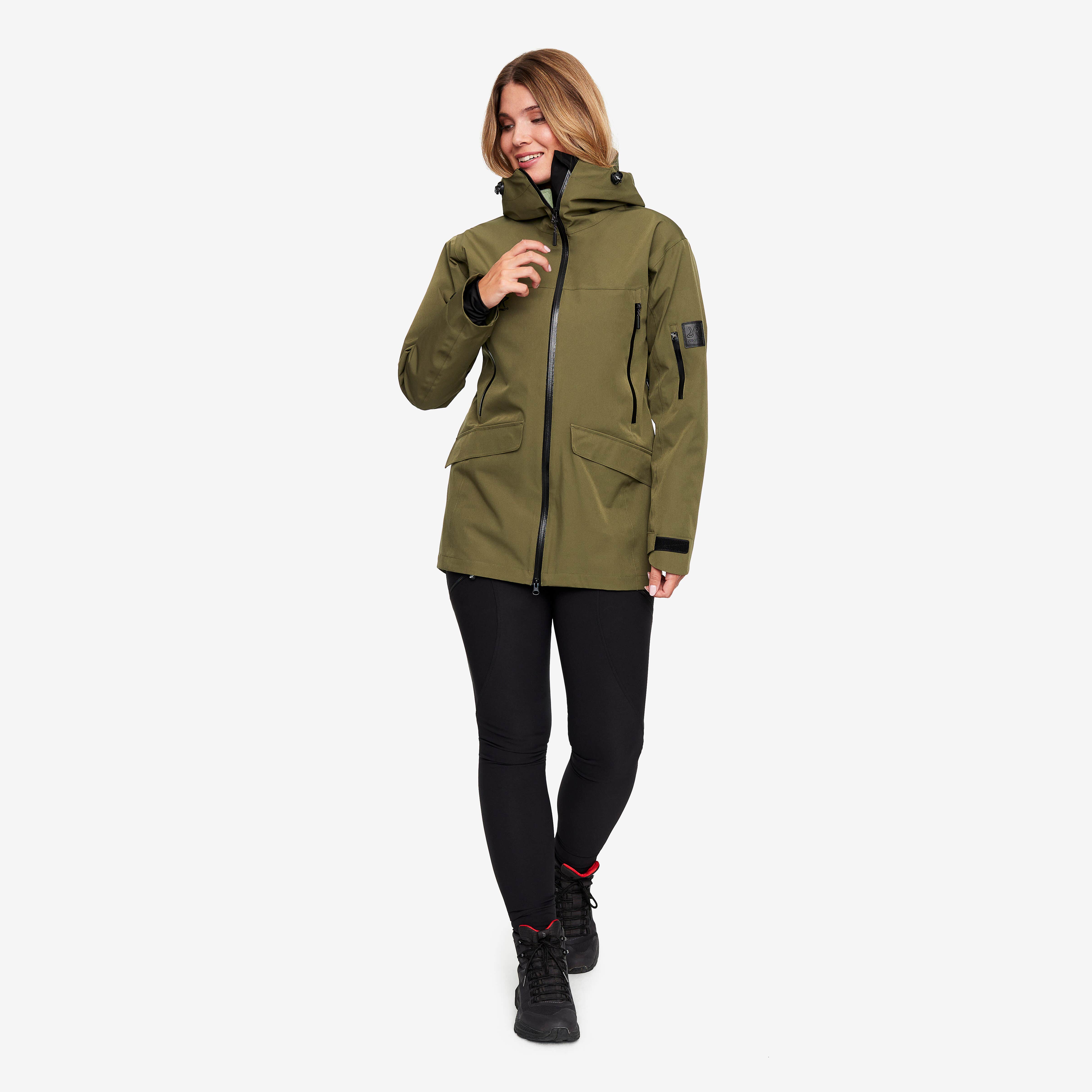 Monsoon Jacket Femme Olive Night