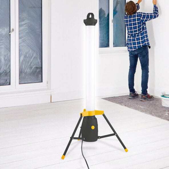 LED Turm-Baustrahler 360°