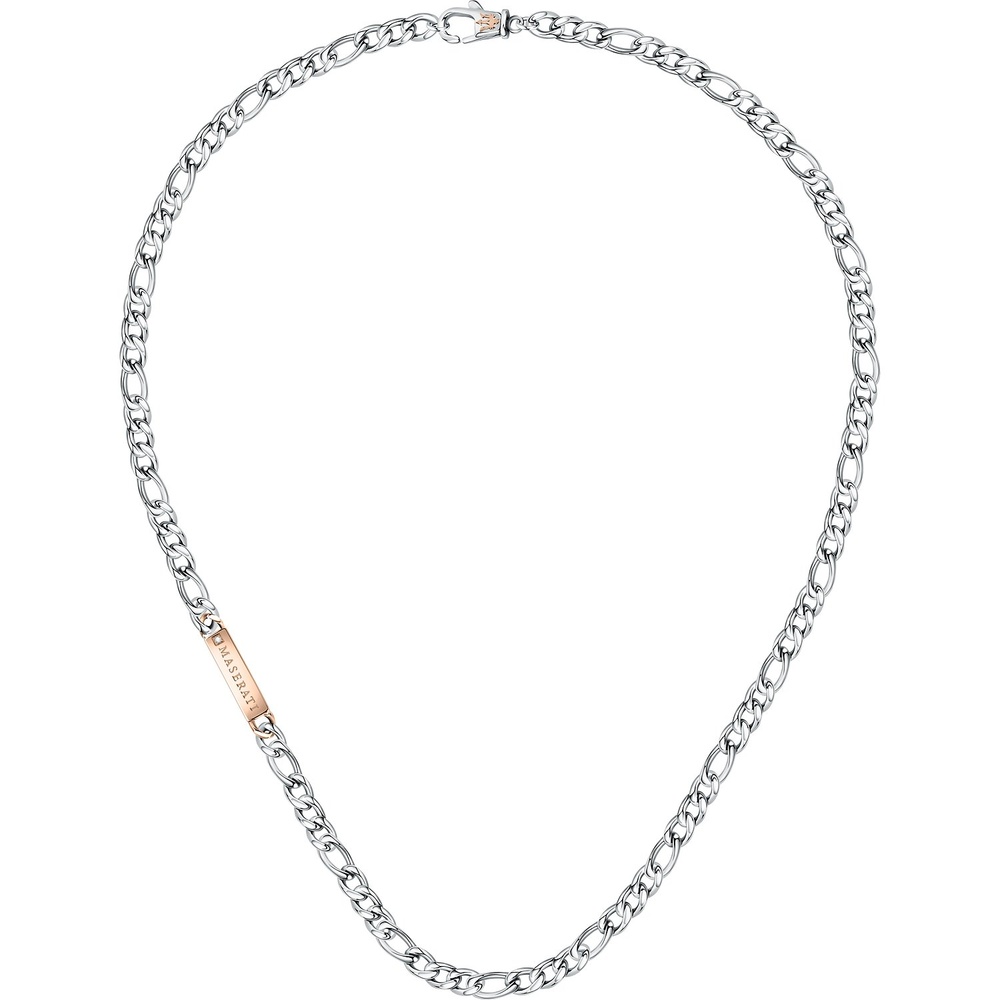 Maserati Chaînette Acier inoxydable collier