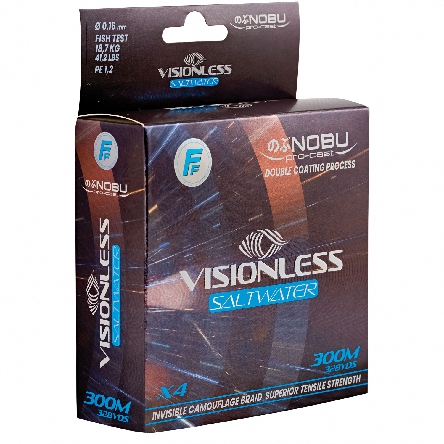 Lineaeffe Angelschnur Visionless Saltwater 4X Braid (500 m)