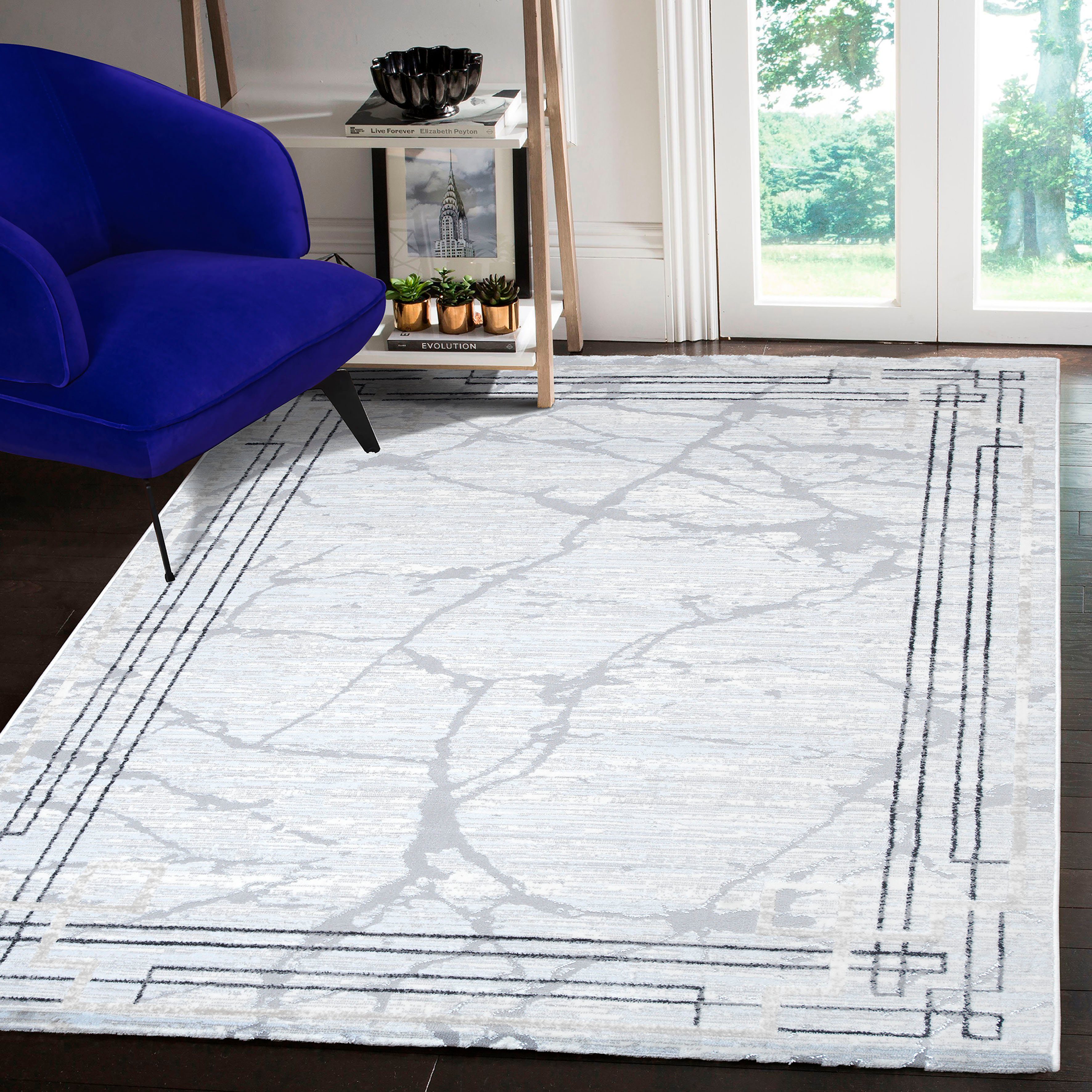 Teppich Harmony 3214, Sanat, rechteckig, Höhe: 12 mm, Kurzflorteppich, Wohnzimmer