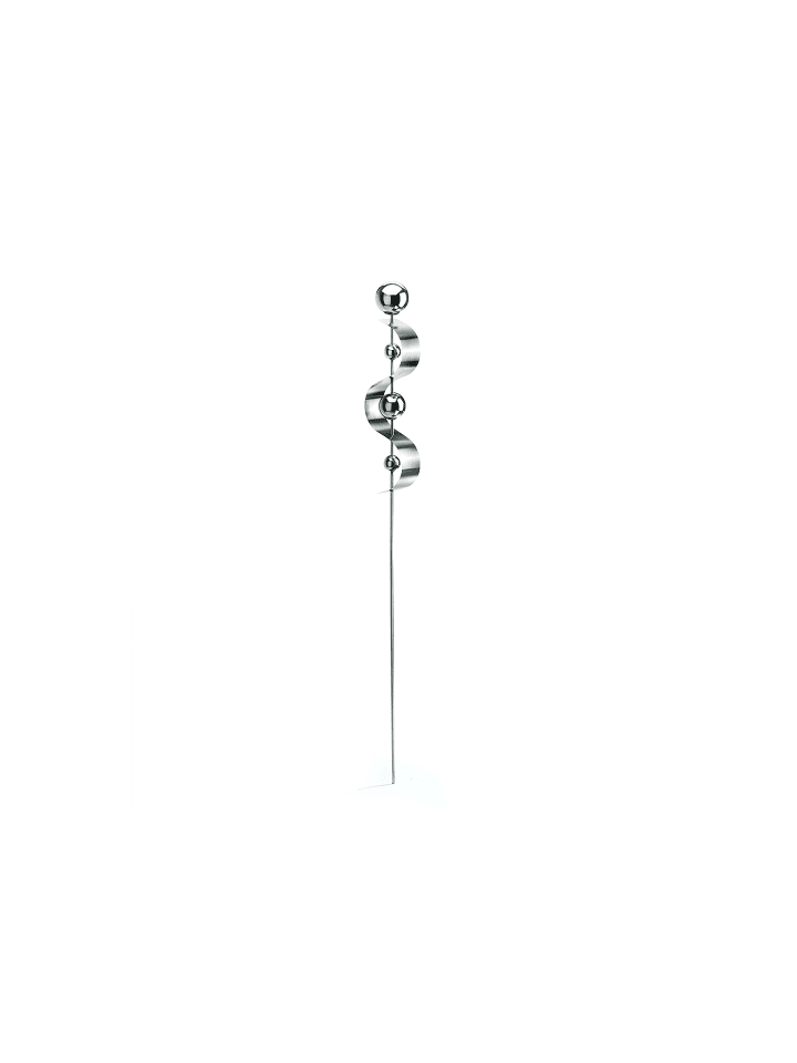 kobolo Gartendekoration SNAKE in Silber günstig kaufen onesize