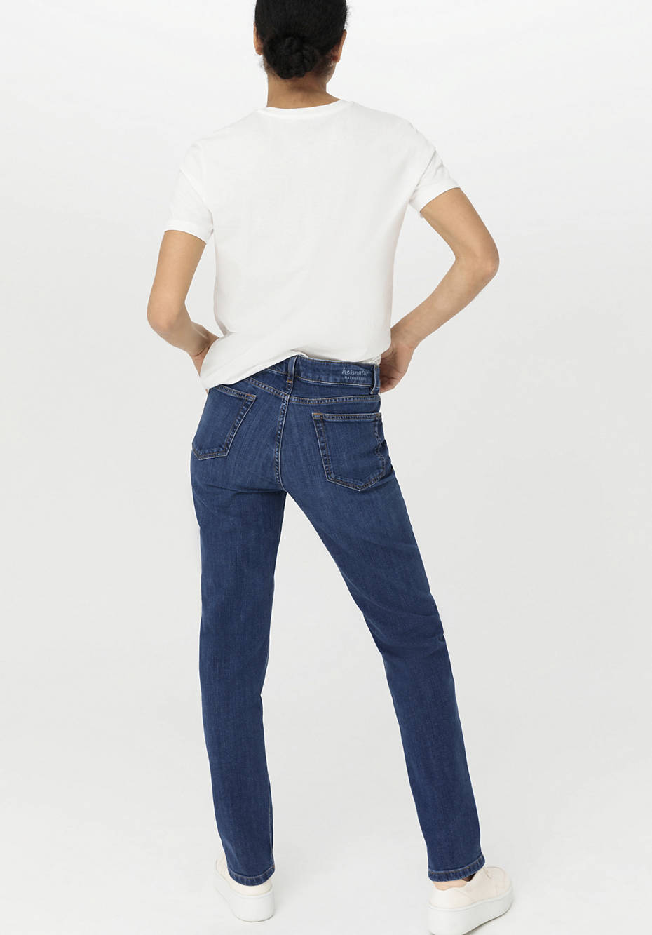 Jeans MARIE Mid Rise Straight aus Bio-Denim