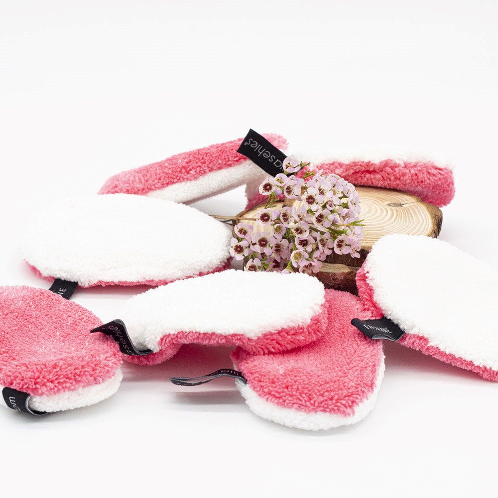 Waschies Abschminkpads & Waschpads Pink Classic 7er Pack