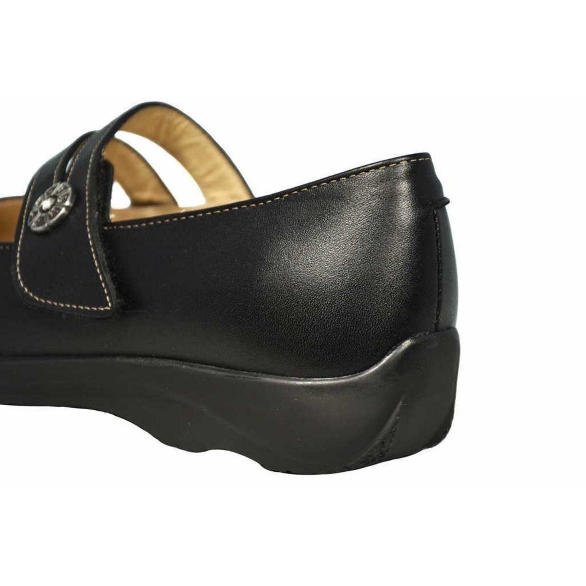 Finn Comfort schwarz Ballerina (1-tlg)