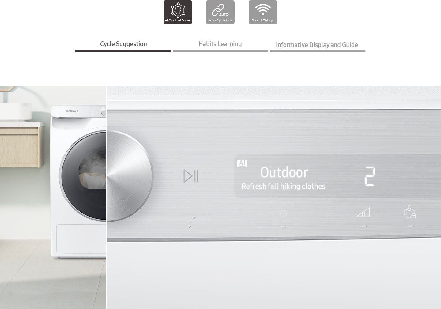 Samsung Wärmepumpentrockner DV91T8240SH/S2, 9 kg, Super Speed Trockner - unter 1,5h