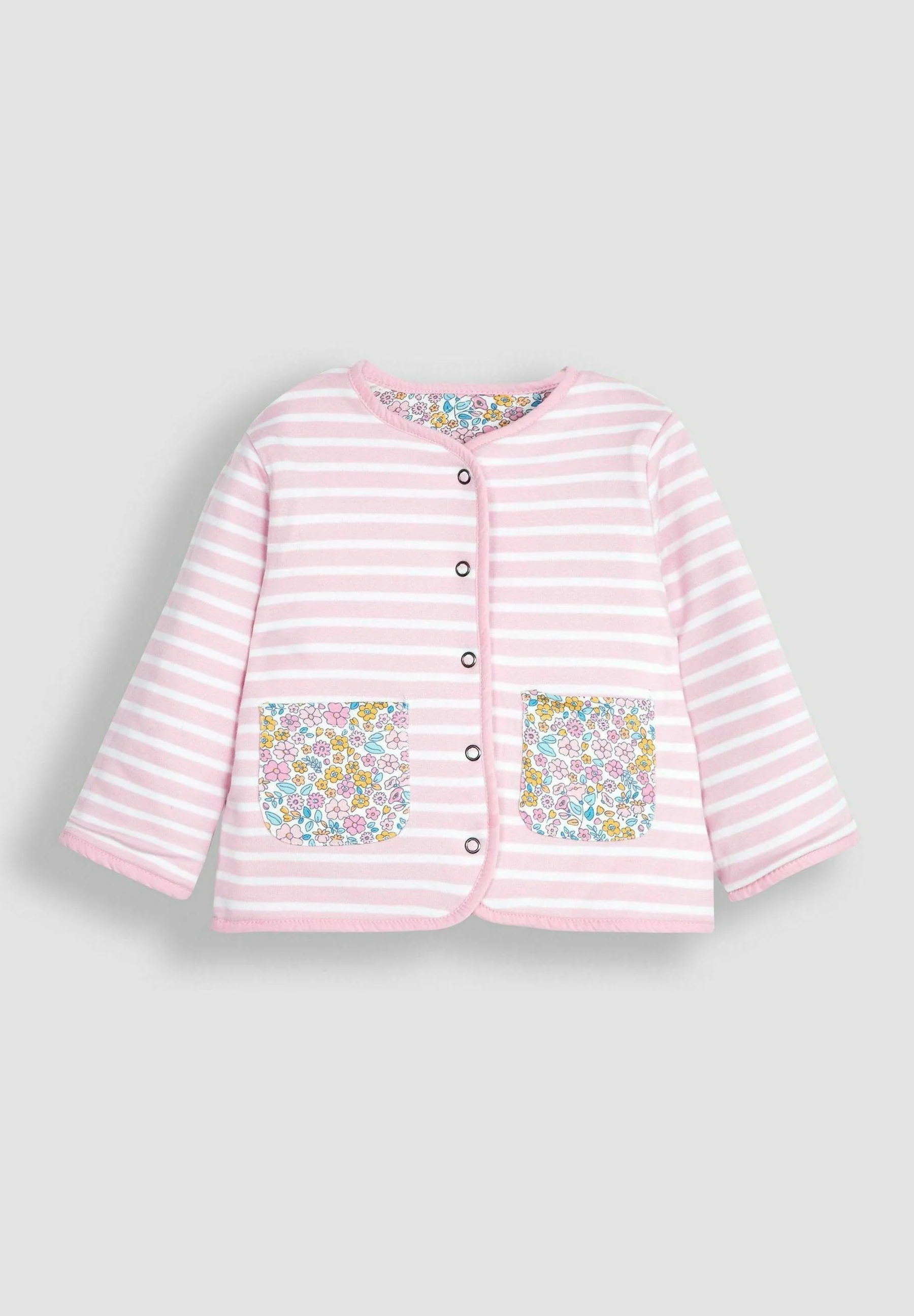 JoJo Maman Bébé JUNGLE FLORAL REVERSIBLE REGULAR FIT - Chaqueta de invierno