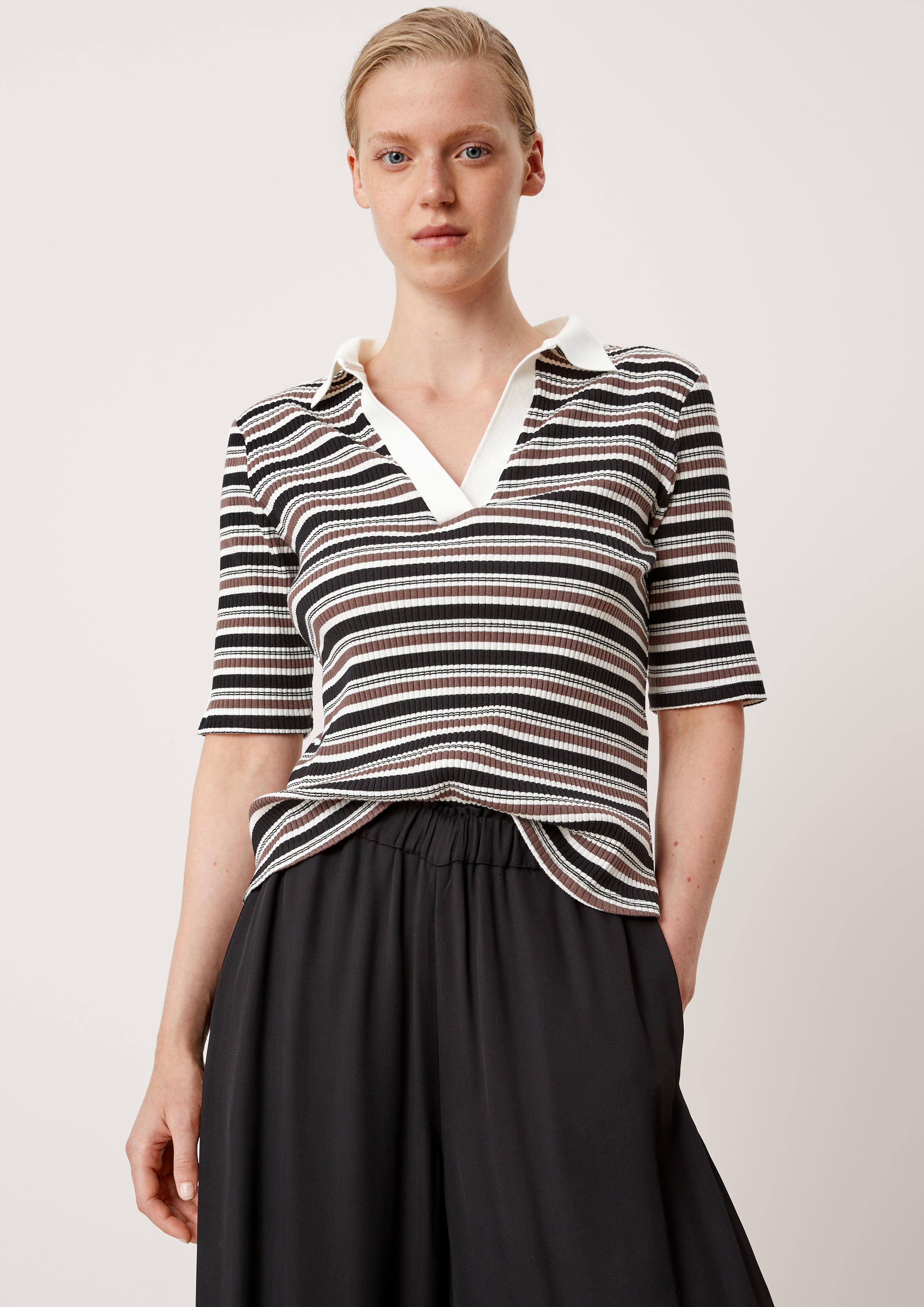 T-Shirt mit Polokragen  2126130-02G1