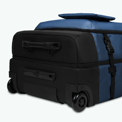 Shiraz large 2-wheel soft suitcase, blue