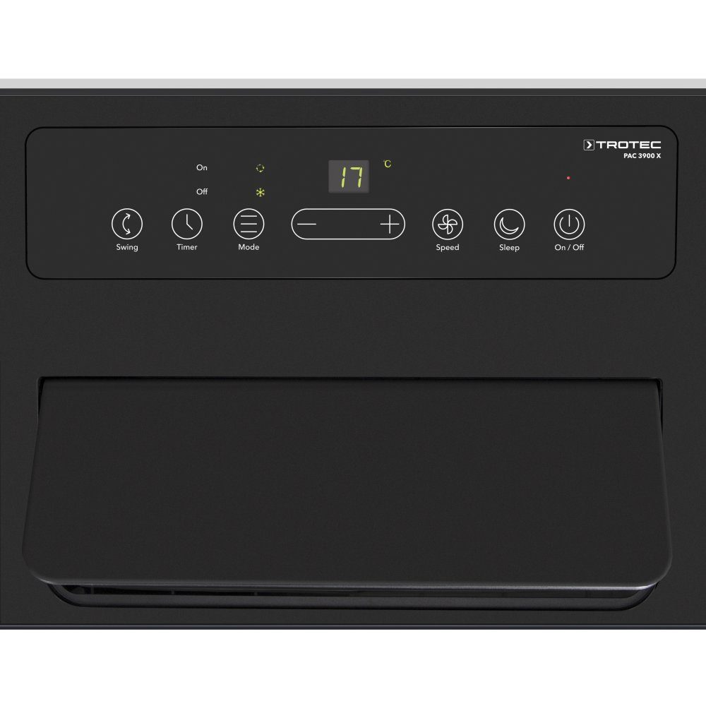 TROTEC 3-in-1-Klimagerät PAC 3900 X, 3,9 kW Kühlleistung Swing-Funktion für optimale Luftverteilung
