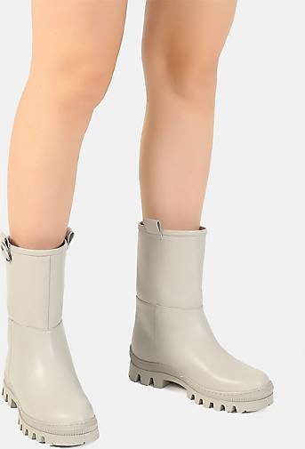 ekonika Ankle Boots in modischem Ton in Ton-Design
