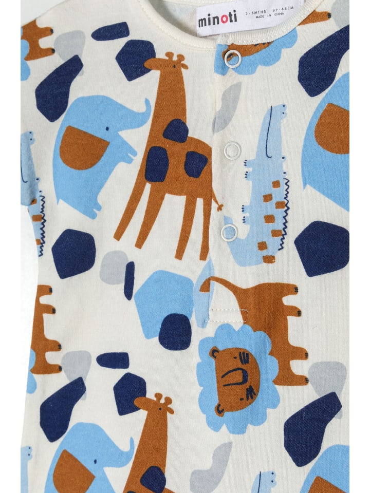 Minoti 2er. Set: Strampler 24babypack19 in hellblau günstig kaufen