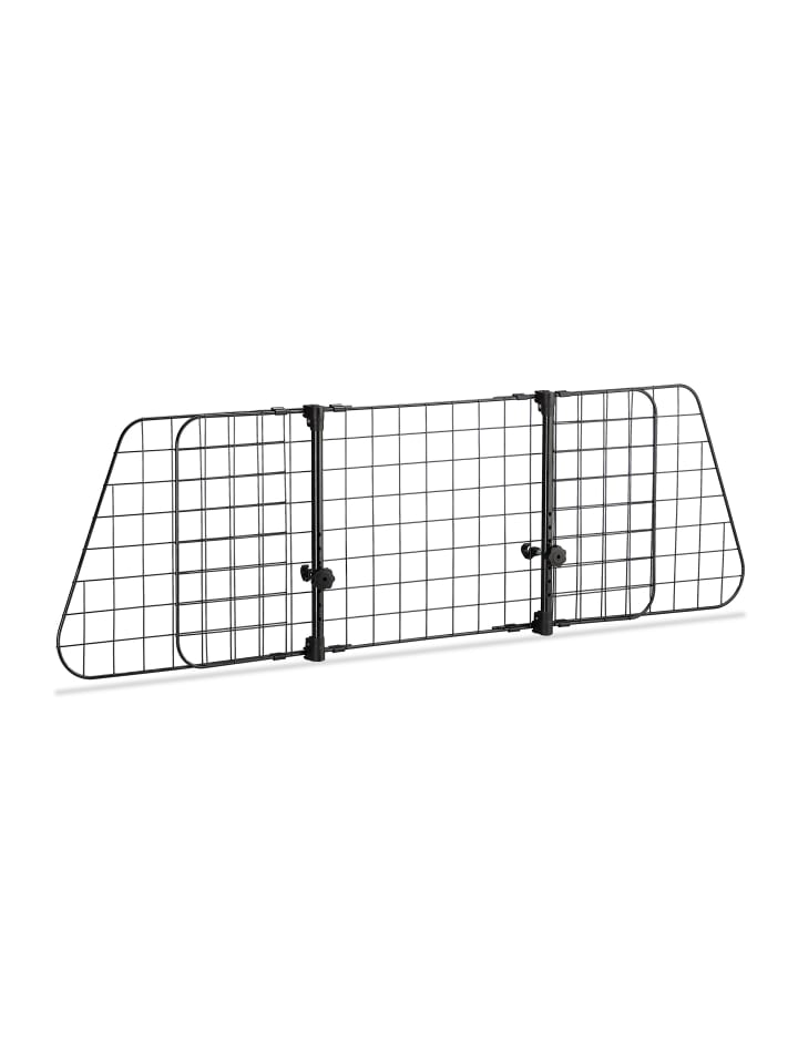 relaxdays Hundegitter Auto in Schwarz - (B)92-157 x (H)40 x (T)5 cm günstig kaufen onesize