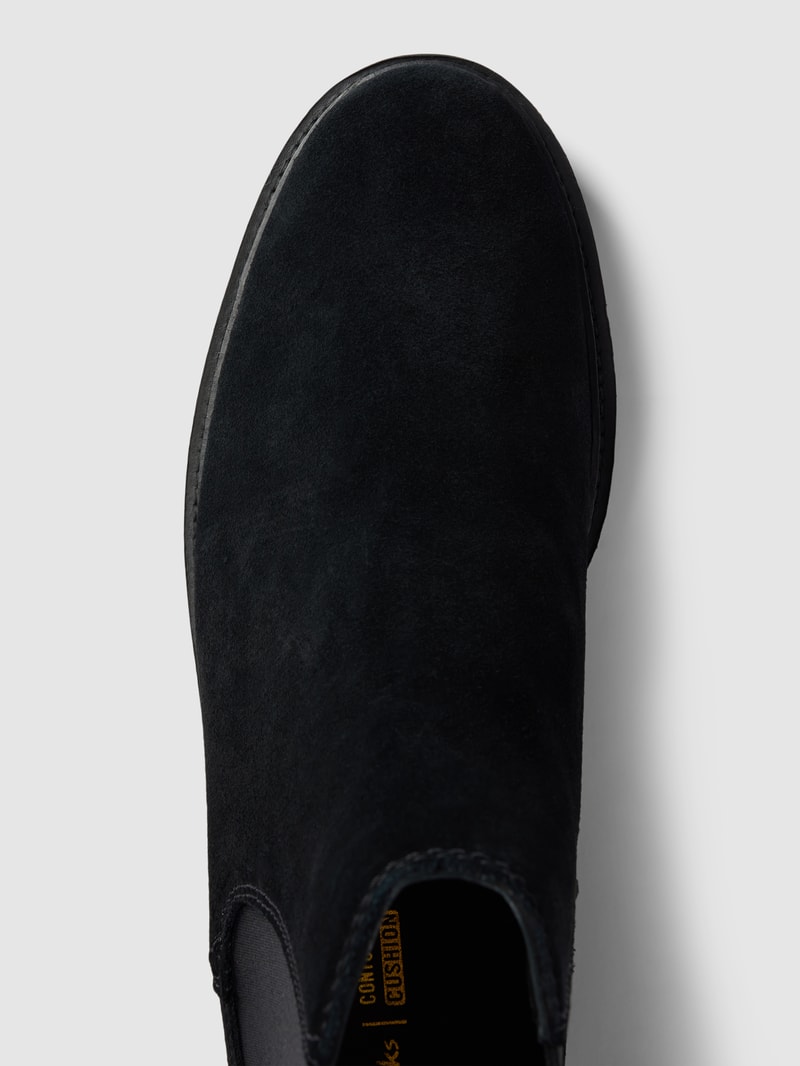 Chelsea Boots mit Label-Detail Modell 'CLARKDALE' in schwarz