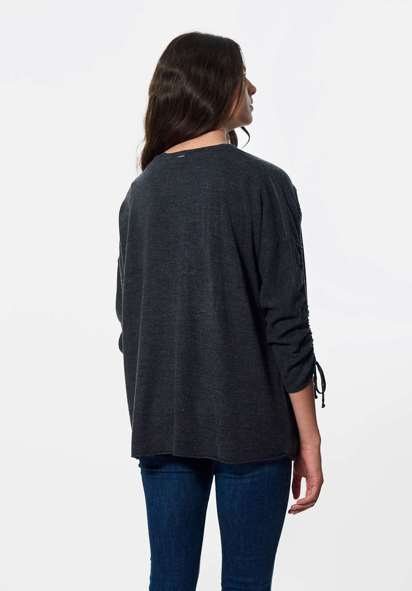 FALEN  Gilet gris Femme