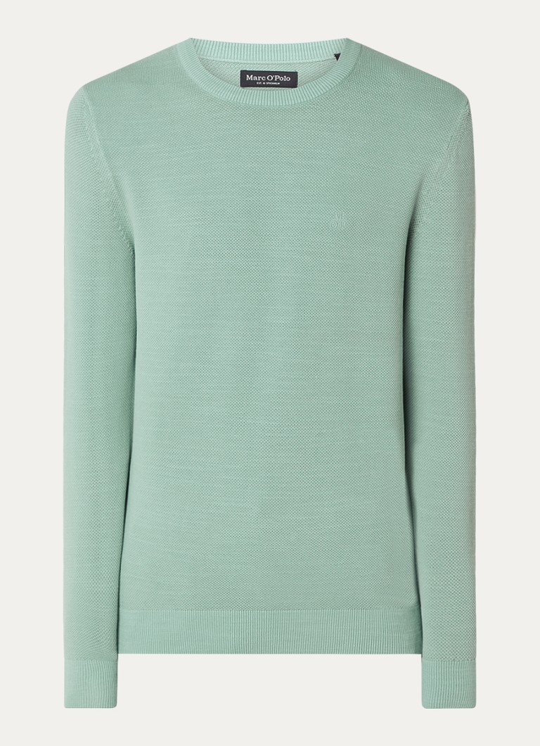 Marc O'Polo Fine-knit organic cotton pullover