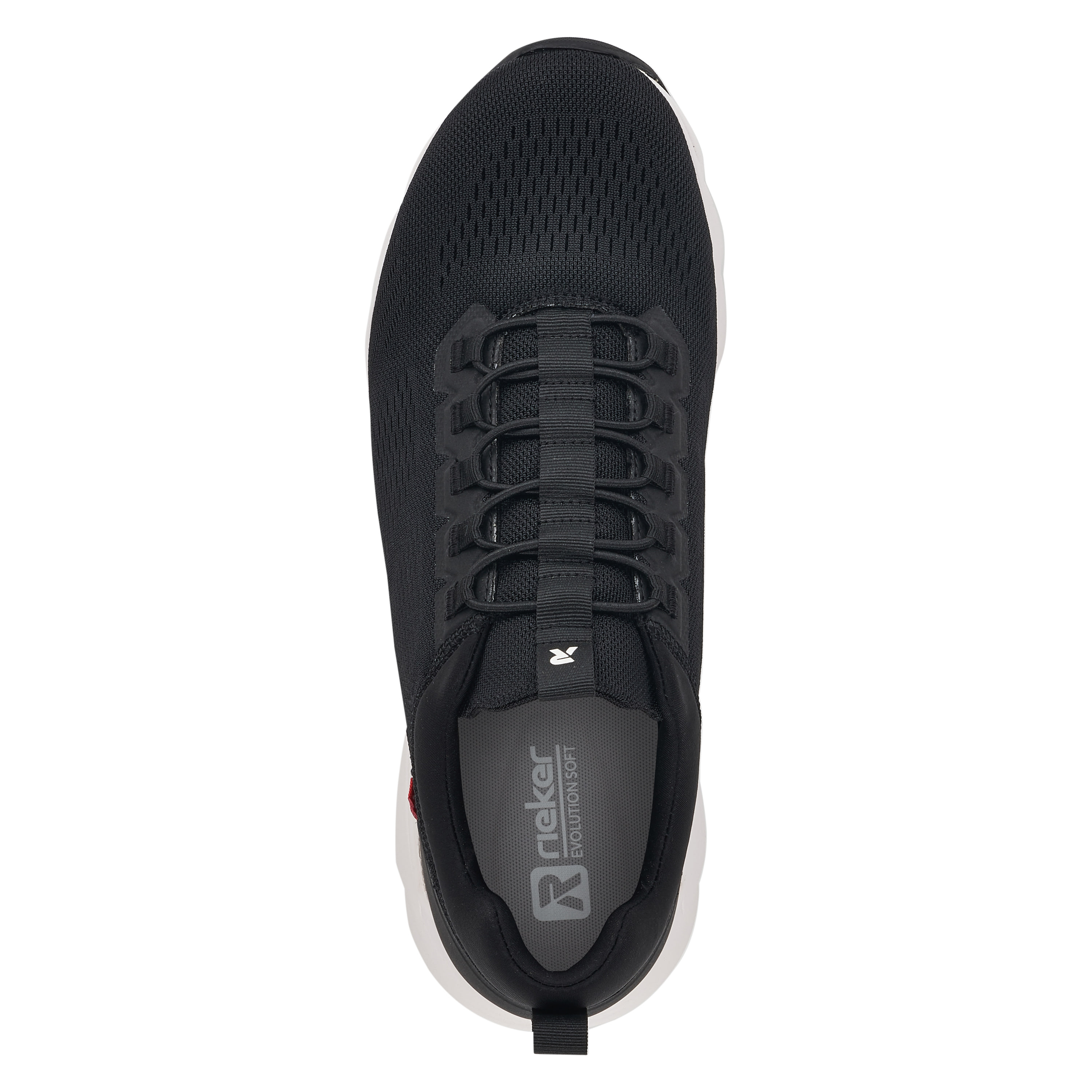 Rieker Herren Slipper midnight black