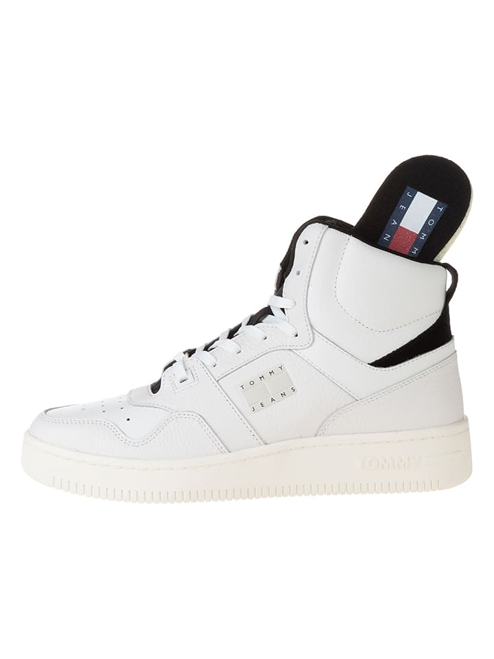 Tommy Hilfiger Shoes Leder-Sneakers in Creme günstig kaufen 42