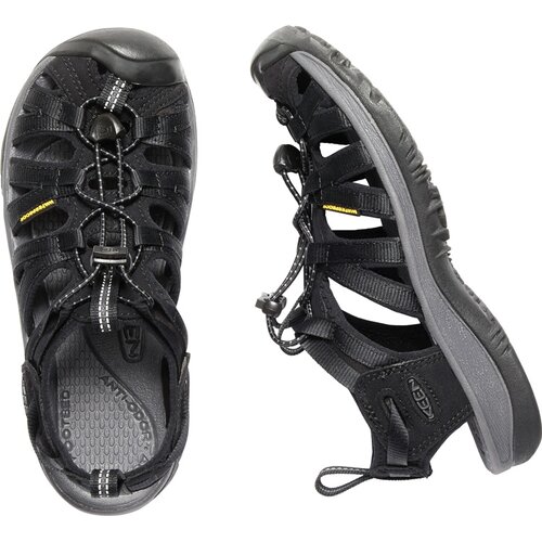 DAMEN SANDALEN WHISPER W-BLACK/MAGNET