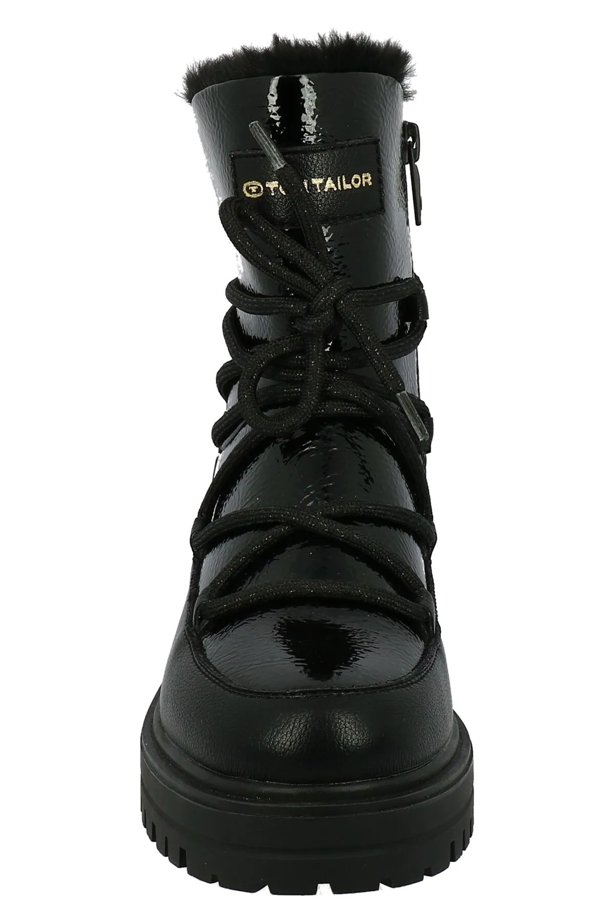 Tom Tailor  Stiefelette - Schwarz - Blockabsatz