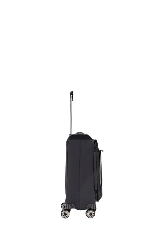 Travelite PRIIMA Kabinengepäck S mit 4 Rollen - Schwarz
