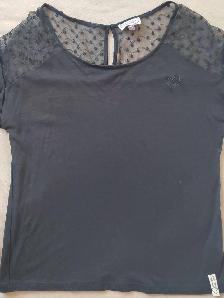 Eight2Nine Shirt in Schwarz günstig kaufen XL