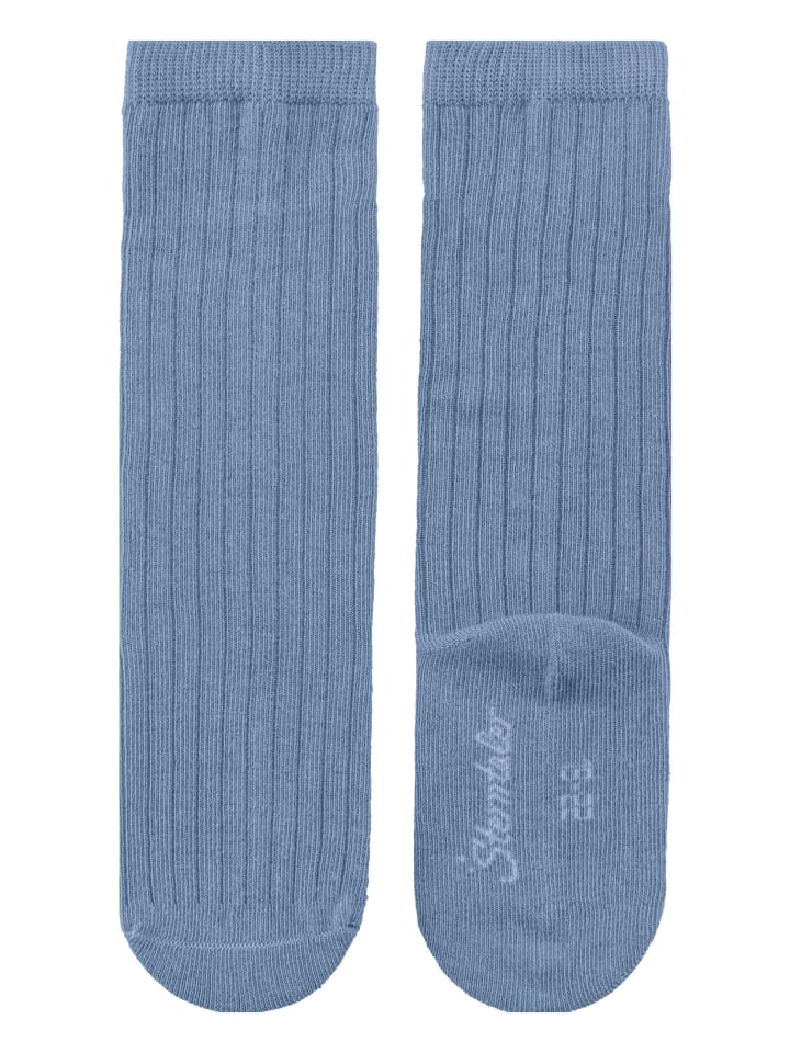 Sterntaler Kniestrümpfe 2er-Pack uni in helles blau günstig kaufen 22