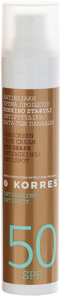 KORRES Red Grape Face Cream Anti-Dark-Spot SPF 50 Sonnencreme