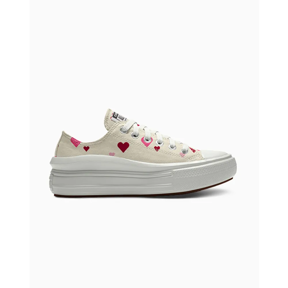 Converse Custom Chuck Taylor All Star Move Platform By You A07198CSP24_EGRET_V / weiss