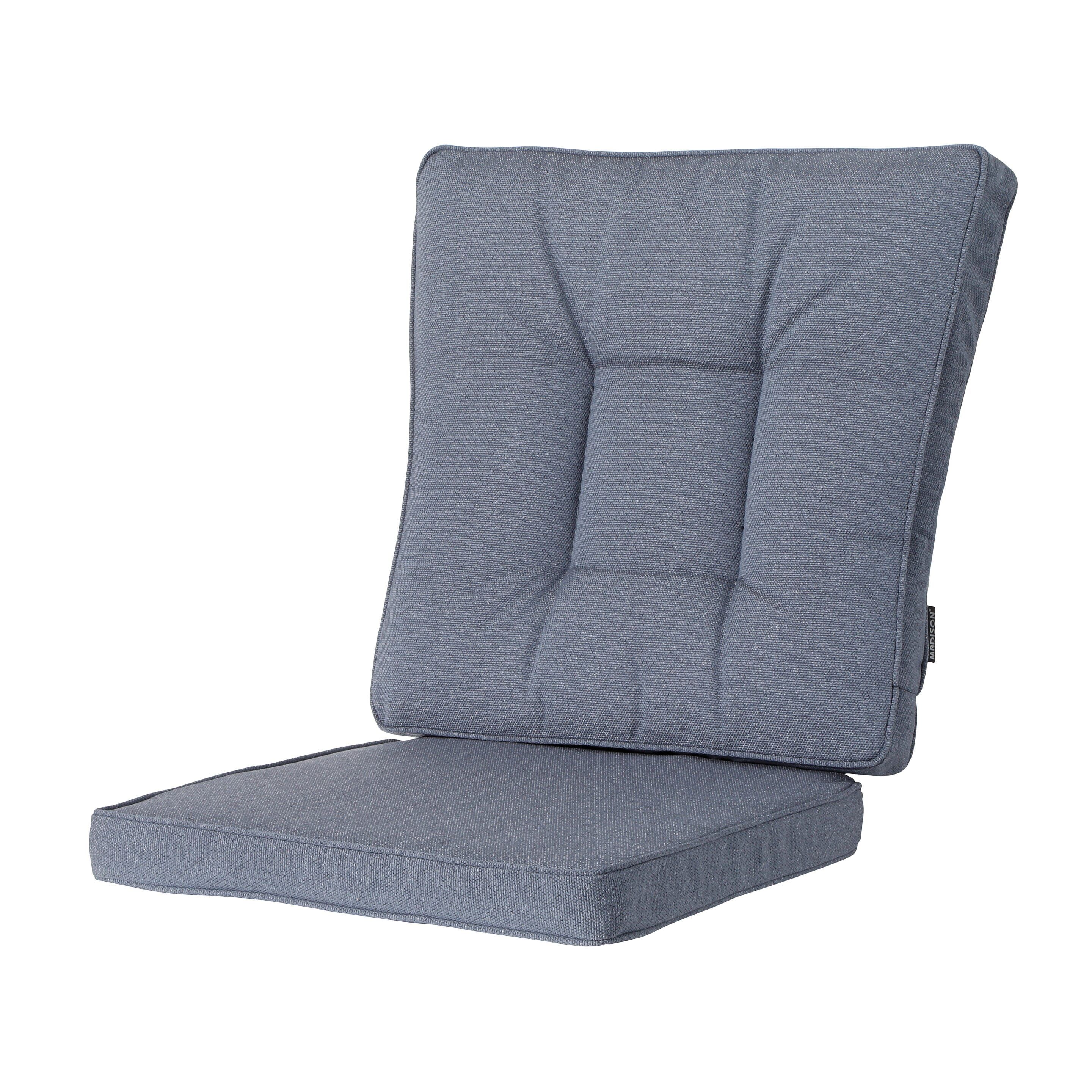 Madison Outdoor Manchester Denim Grau 95 x 46 Sitzkissen