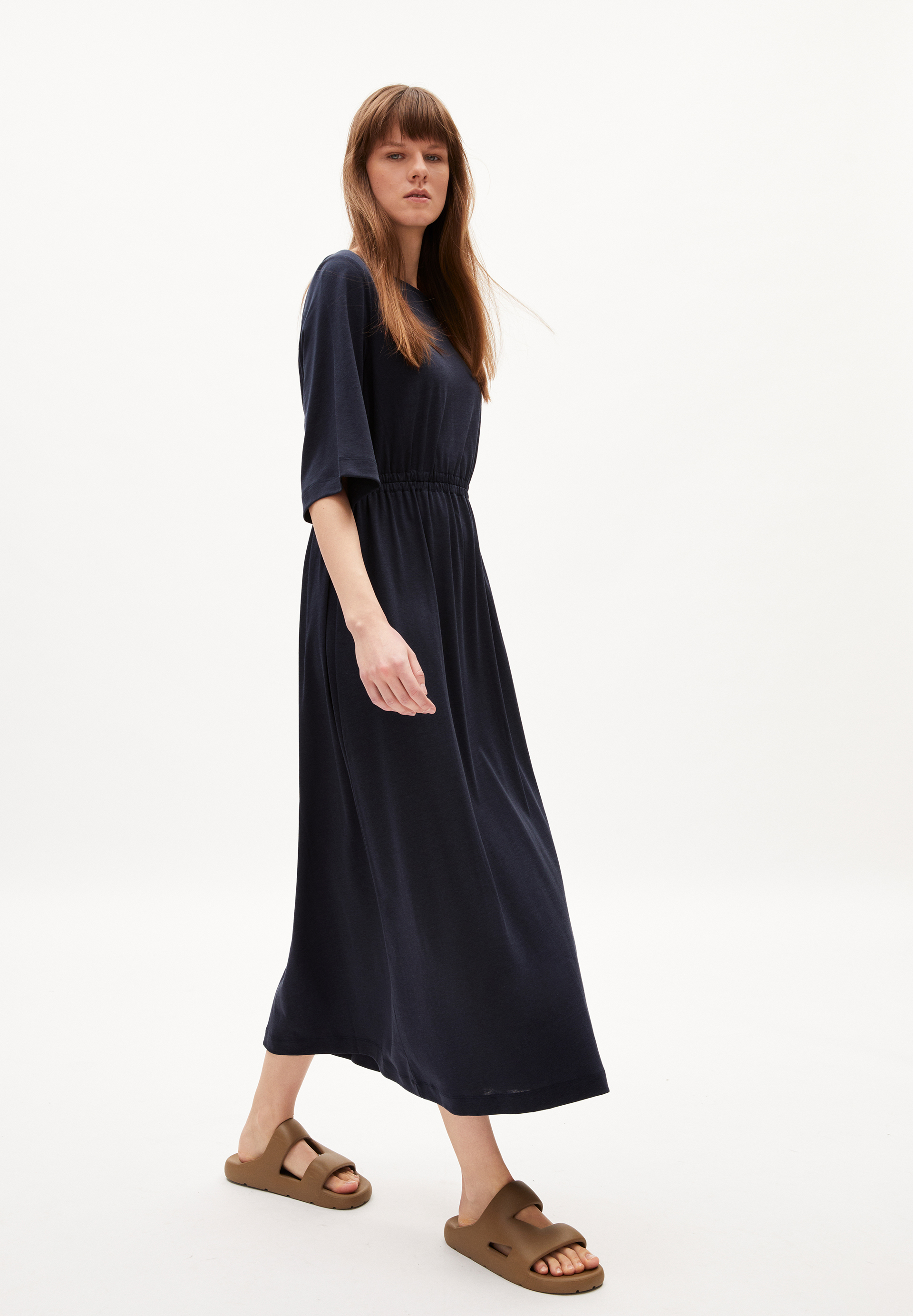 Jerseykleid Loose Fit aus TENCEL™ Lyocell Mix