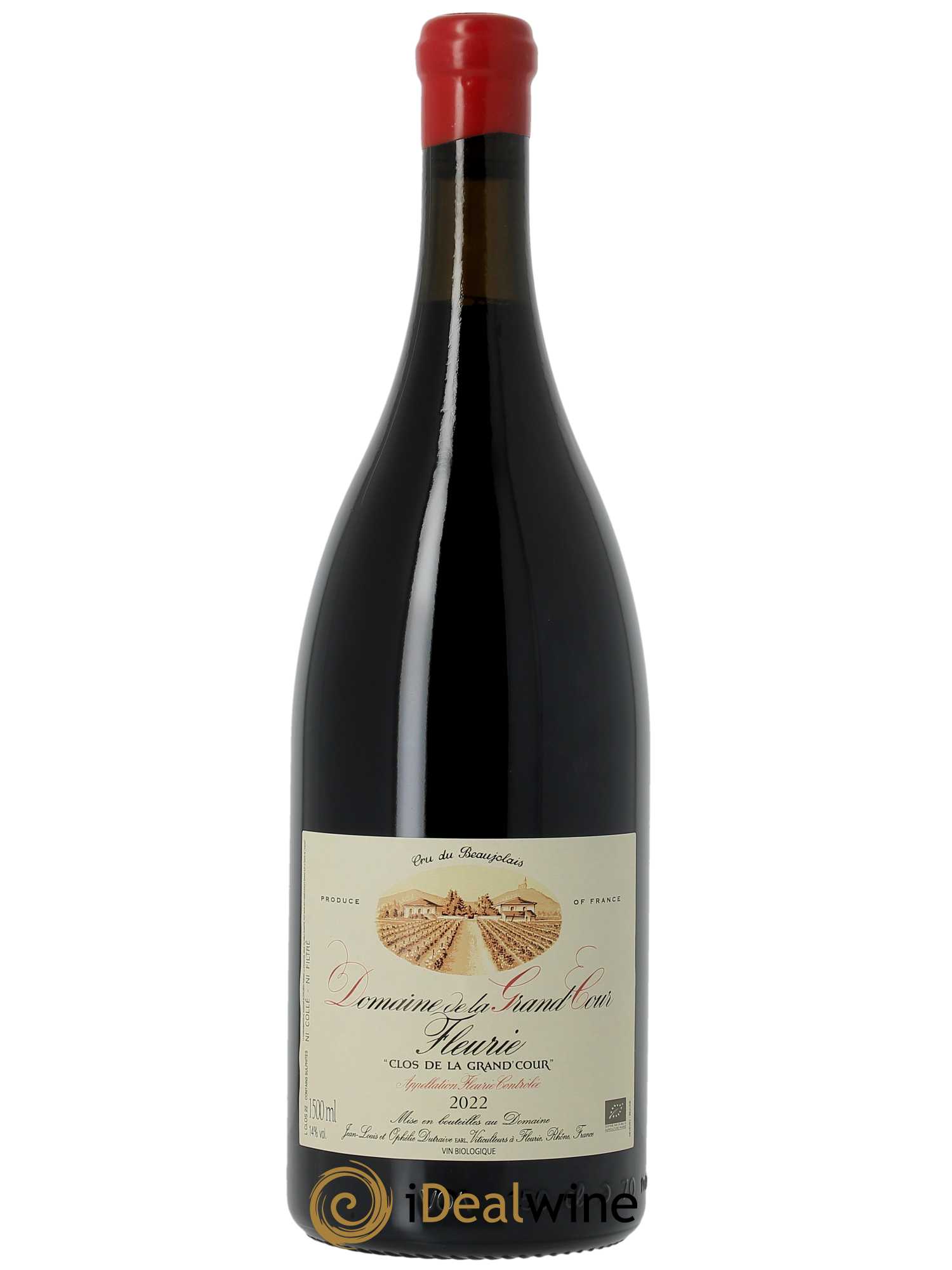 Fleurie Clos de la Grand'Cour Grand'cour (Domaine de la) - Jean-Louis Dutraive  2022 - Lot de 1 Magnum