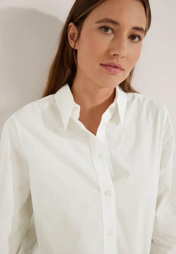 CECIL Lange Bluse aus Baumwolle