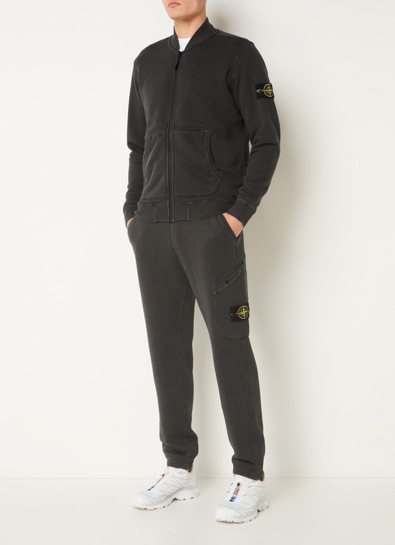 Pantaloni de trening Stone Island 61141 Slim Fit cu logo