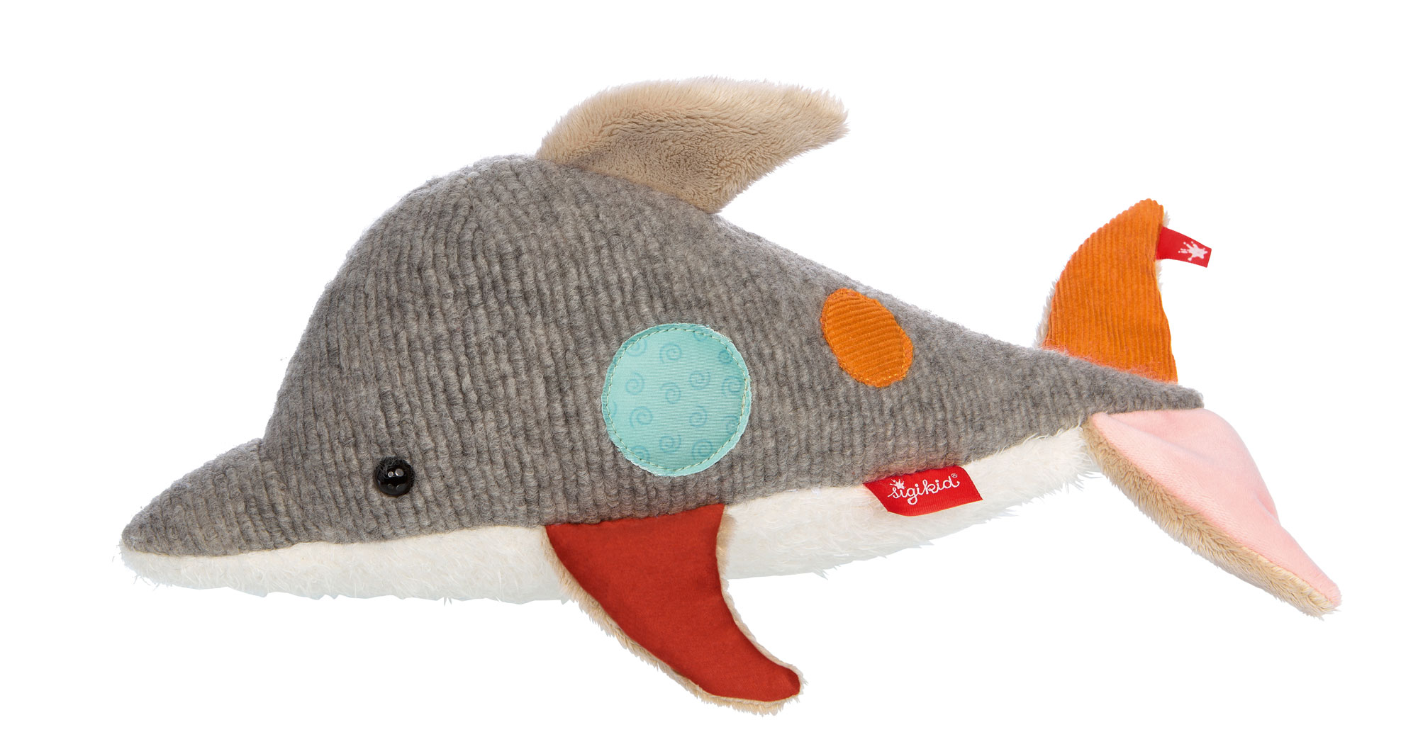 Kuscheltier Delfin, Patchwork Sweety