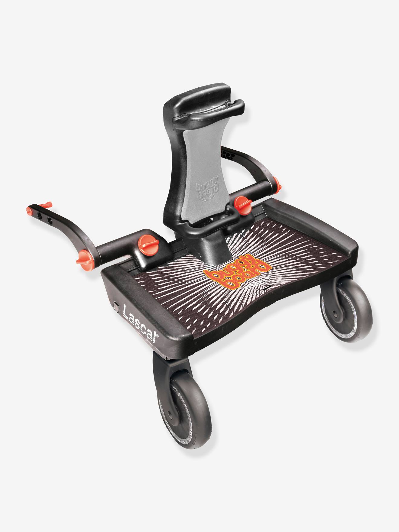 Planche à roulettes LASCAL BuggyBoard® Maxi noir/gris